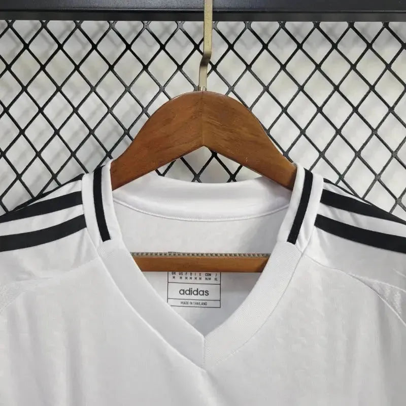 "Camisa Real Madrid Home 24/25 - Torcedor Feminina Branca - Netmantos"
