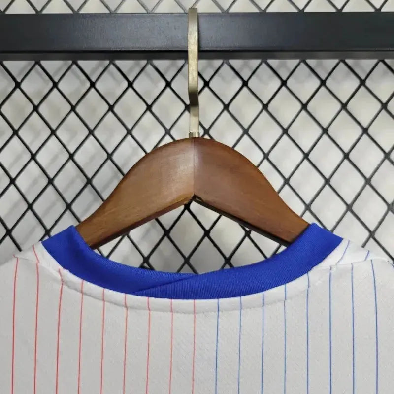 "Camisa França Away 24/25 - Torcedor Infantil Branca - Netmantos"