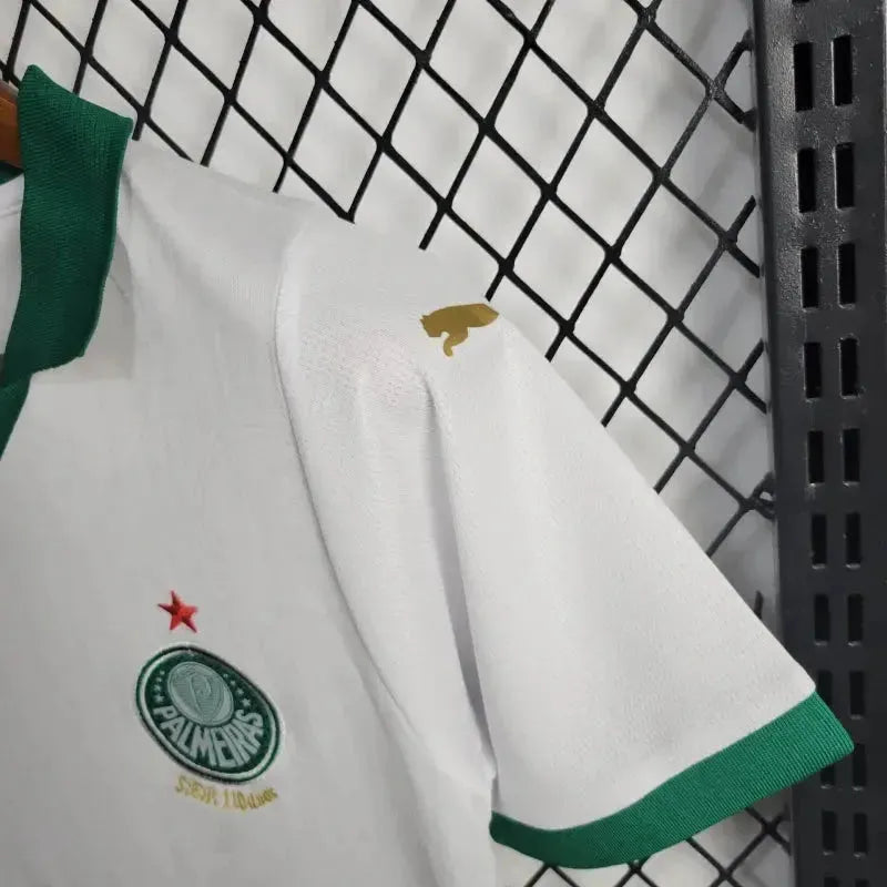 "Camisa Palmeiras Away 24/25 - Torcedor Infantil Branca - Netmantos"