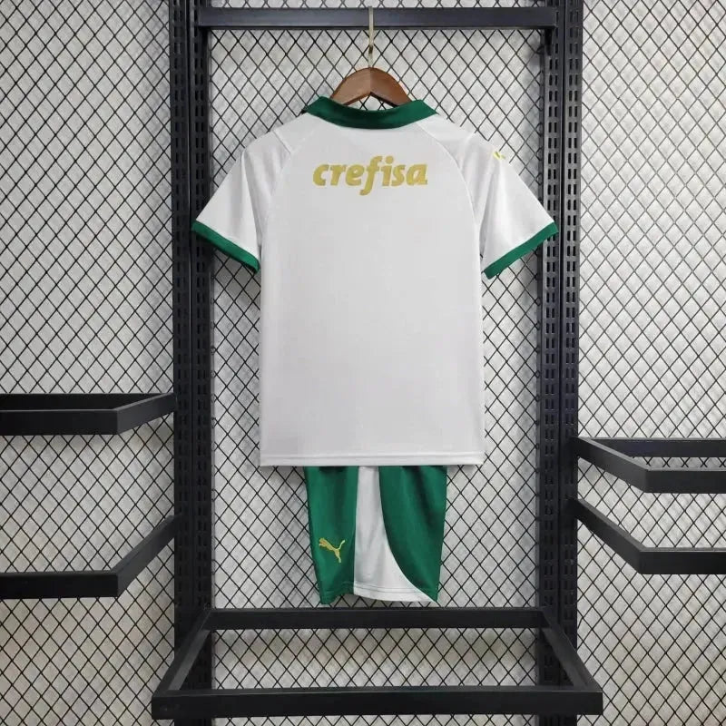 "Camisa Palmeiras Away 24/25 - Torcedor Infantil Branca - Netmantos"
