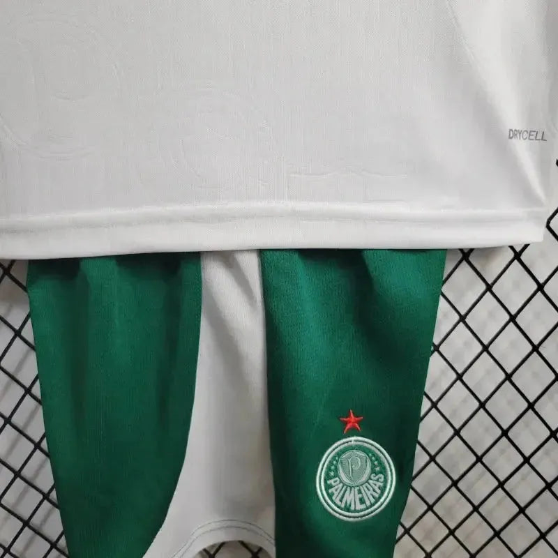 "Camisa Palmeiras Away 24/25 - Torcedor Infantil Branca - Netmantos"