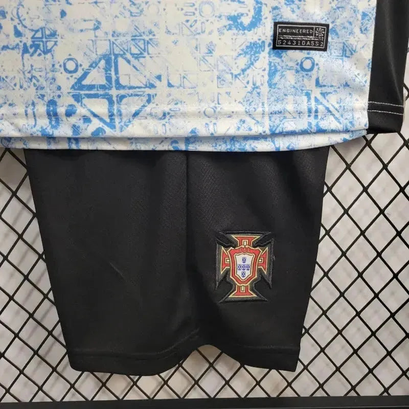 "Camisa Portugal Away 24/25 - Torcedor Infantil Azul - Netmantos"