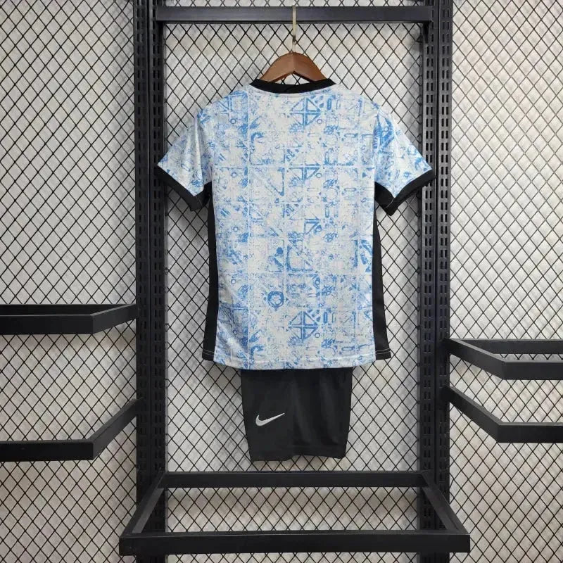 "Camisa Portugal Away 24/25 - Torcedor Infantil Azul - Netmantos"