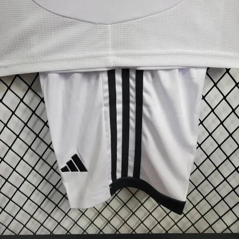 "Camisa Real Madrid Home 24/25 - Torcedor Infantil Branca - Netmantos"