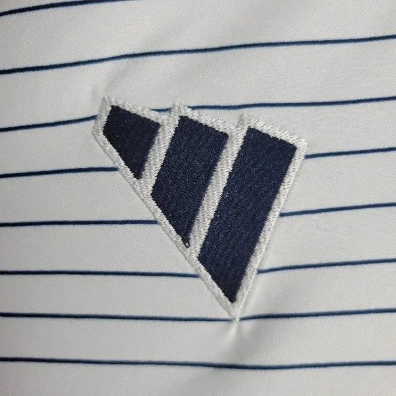 "Camisa LA Galaxy Home 24/25 - Torcedor Masculina Branca e Amarela - Netmantos"