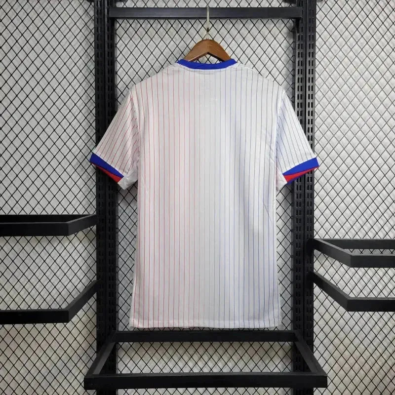 "Camisa França Away 24/25 - Torcedor Masculina Branca - Netmantos"