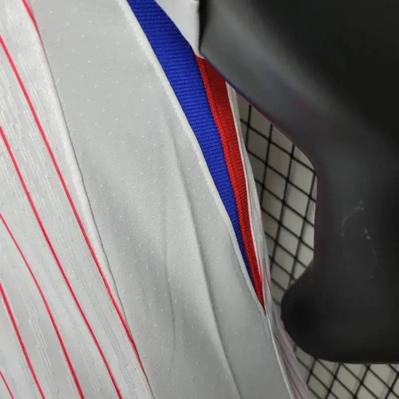 "Camisa França Away 24/25 - Jogador Masculina Branca - Netmantos"