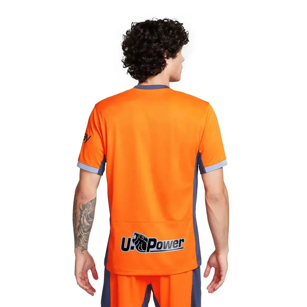 "Camisa Inter de Milão Tartarugas Ninja Third 24/25 - Torcedor Masculina Laranja - Netmantos"