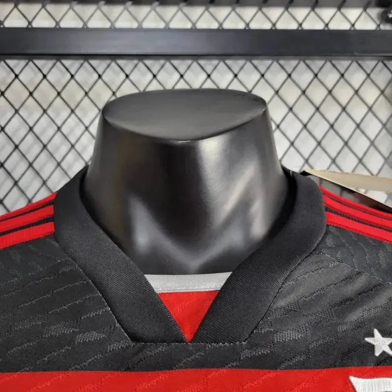 "Camisa Flamengo Home 24/25 - Jogador Masculina + Patch Two Nations, One Passion - Netmantos"