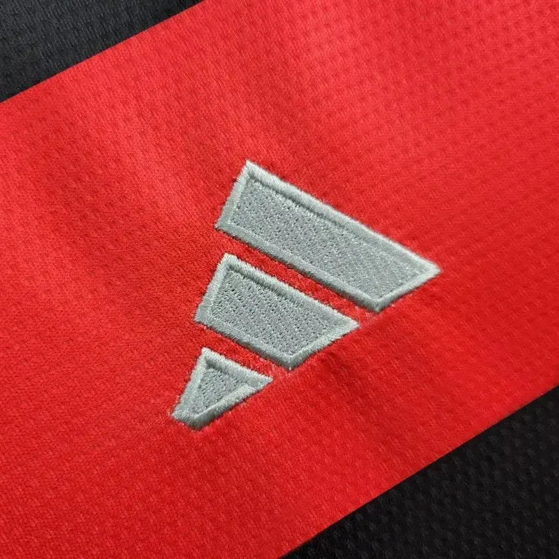 "Camisa Flamengo Home 24/25 - Torcedor Masculina + Patch Two Nations, One Passion - Netmantos"
