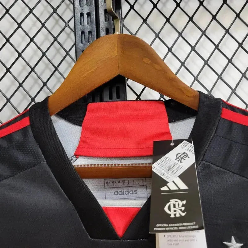 "Camisa Flamengo Home 24/25 - Torcedor Masculina + Patch Two Nations, One Passion - Netmantos"