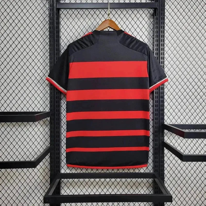 "Camisa Flamengo Home 24/25 - Torcedor Masculina + Patch Two Nations, One Passion - Netmantos"