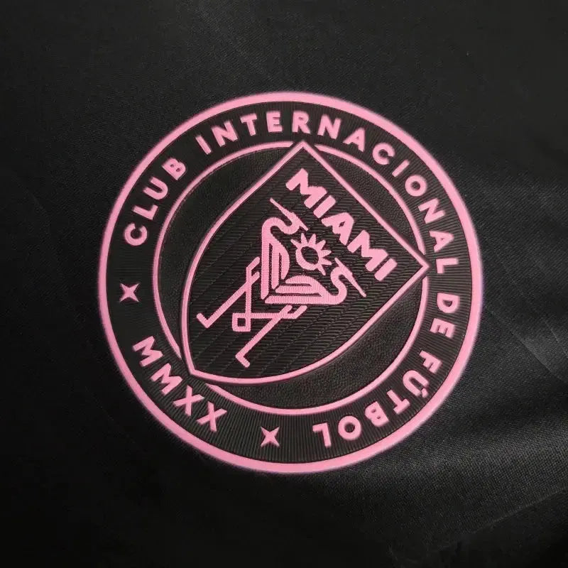 "Camisa Inter Miami Away 24/25 - Jogador Masculina Preta - Netmantos"