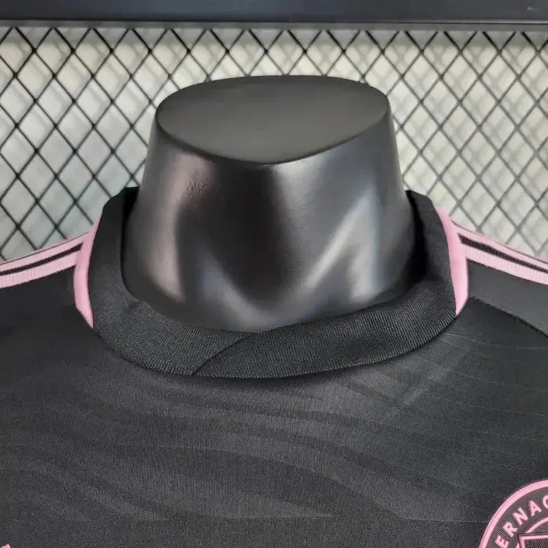 "Camisa Inter Miami Away 24/25 - Jogador Masculina Preta - Netmantos"