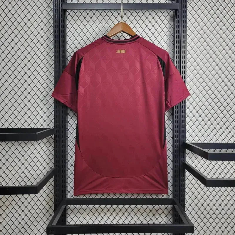 "Camisa Bélgica Home 24/25 - Torcedor Masculina Vermelha - Netmantos"