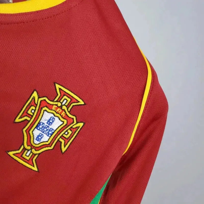 "Camisa Portugal Home Retrô 2002 - Torcedor Masculina - Netmantos"