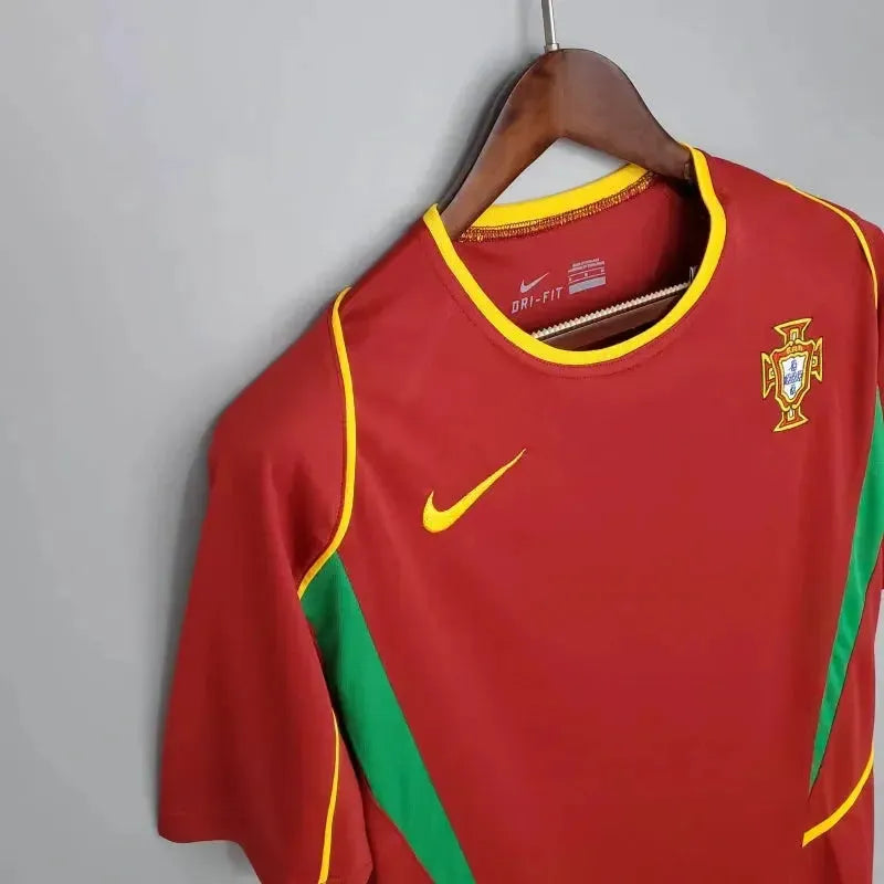 "Camisa Portugal Home Retrô 2002 - Torcedor Masculina - Netmantos"