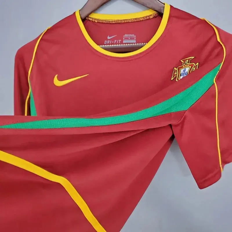 "Camisa Portugal Home Retrô 2002 - Torcedor Masculina - Netmantos"