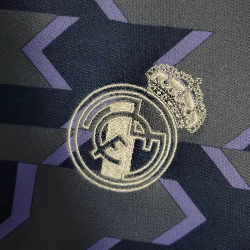 "Camisa Real Madrid Treino 24/25 - Torcedor Masculina Roxa - Netmantos"