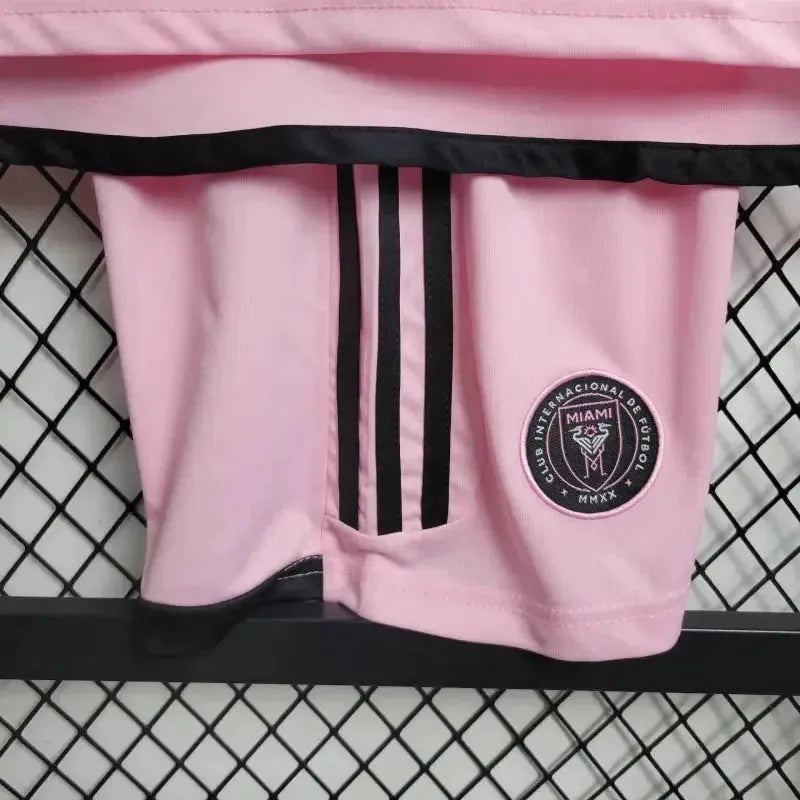 "Camisa Inter Miami Home 24/25 - Torcedor Infantil Rosa - Netmantos"