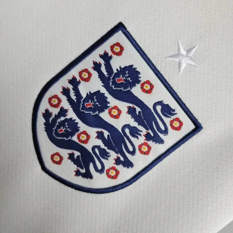"Camisa Inglaterra Home 24/25 - Torcedor Masculina Branca - Netmantos"