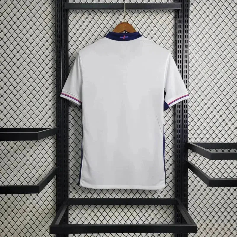 "Camisa Inglaterra Home 24/25 - Torcedor Masculina Branca - Netmantos"