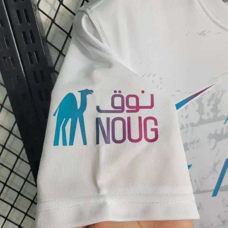"Camisa Al-Nassr Third 23/24 - Torcedor Masculina Branca Refeltiva - Netmantos"