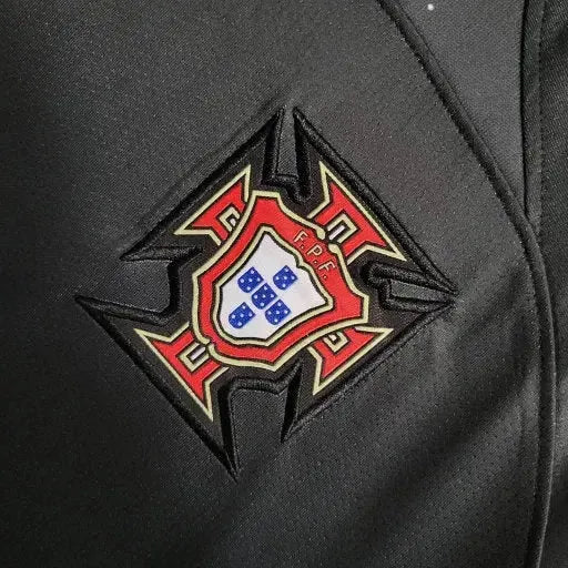 "Camisa Portugal Edição Especial 23/24 - Torcedor Masculina Cinza e Preta - Netmantos"