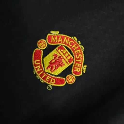 "Camisa Manchester United Retrô Away 03/04 - Torcedor Masculina Preta - Netmantos"
