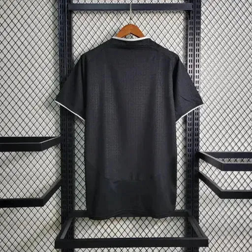 "Camisa Manchester United Retrô Away 03/04 - Torcedor Masculina Preta - Netmantos"