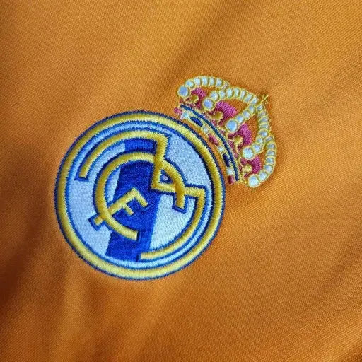 "Camisa Real Madrid Away Retrô 13/14 - Torcedor Masculina Laranja - Netmantos"