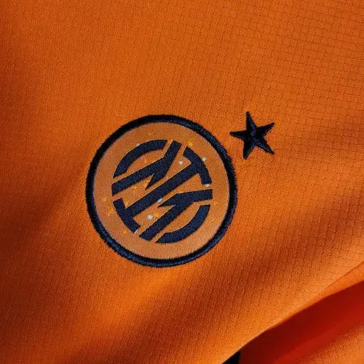 "Camisa Inter de Milão Away II 23/24 - Torcedor Infantil Laranja - Netmantos"