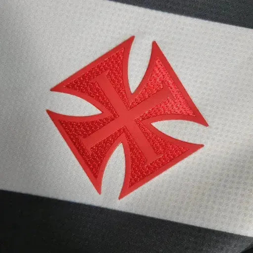 "Camisa Vasco da Gama Home 23/24 - Torcedor Infantil Preta - Netmantos"