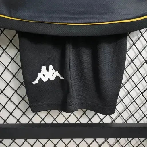 "Camisa Vasco da Gama Home 23/24 - Torcedor Infantil Preta - Netmantos"