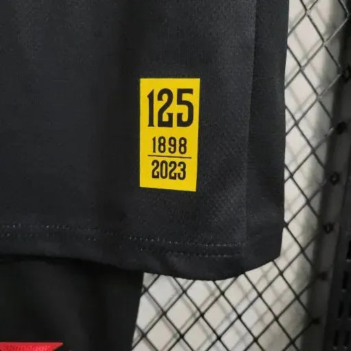 "Camisa Vasco da Gama Home 23/24 - Torcedor Infantil Preta - Netmantos"