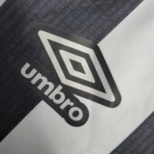"Camisa Santista Away 22/23 - Torcedor Infantil Preta e Branca - Netmantos"