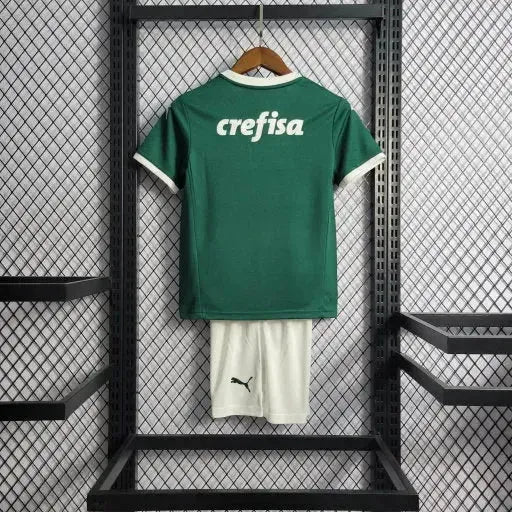 "Camisa Palmeiras Home 22/23 - Torcedor Infantil Verde - Netmantos"