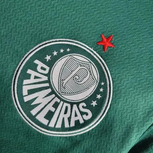 "Camisa Palmeiras Home 22/23 - Torcedor Infantil Verde - Netmantos"