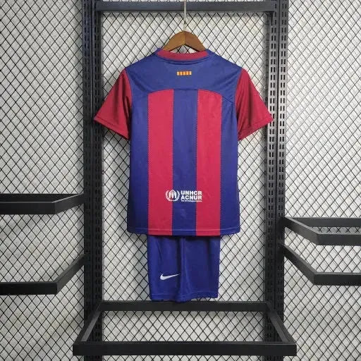 "Camisa Barcelona Home 23/24 - Torcedor Infantil - Netmantos"