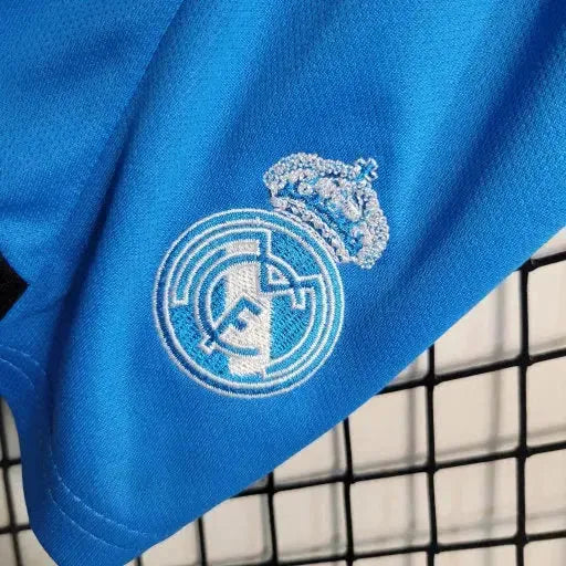 "Camisa Real Madrid Goleiro 23/24 - Torcedor Infantil Azul - Netmantos"