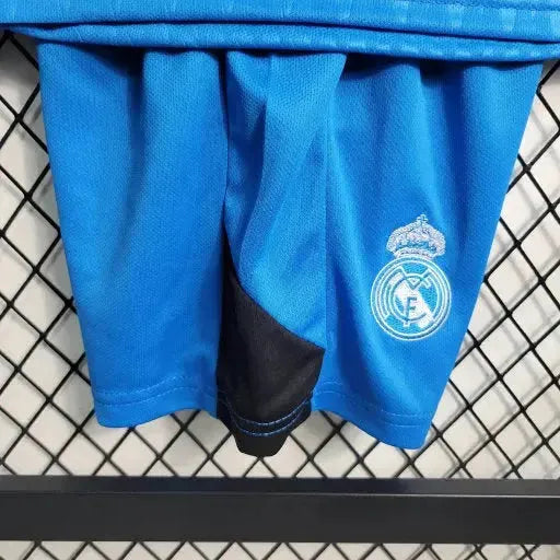 "Camisa Real Madrid Goleiro 23/24 - Torcedor Infantil Azul - Netmantos"