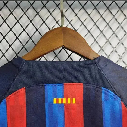 "Camisa Barcelona Home 22/23 - Torcedor Infantil - Netmantos"