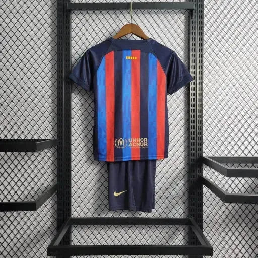 "Camisa Barcelona Home 22/23 - Torcedor Infantil - Netmantos"