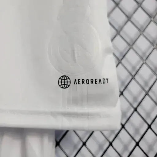 "Camisa Real Madrid Home 22/23 - Torcedor Infantil Branca e Roxa - Netmantos"