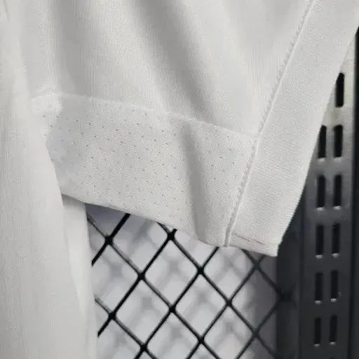 "Camisa Real Madrid Home 22/23 - Torcedor Infantil Branca e Roxa - Netmantos"