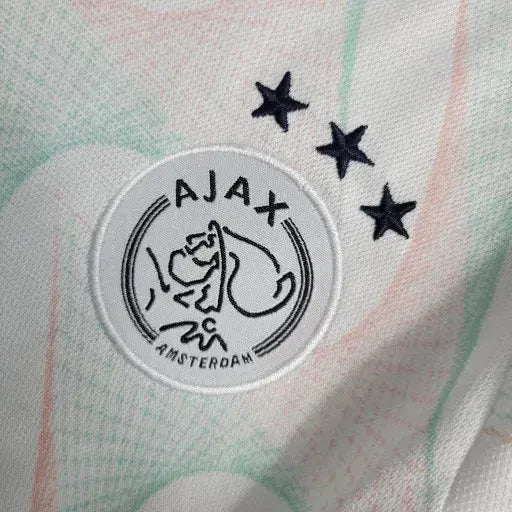 "Camisa Ajax Away 23/24 - Torcedor Infantil Branca - Netmantos"