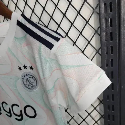 "Camisa Ajax Away 23/24 - Torcedor Infantil Branca - Netmantos"