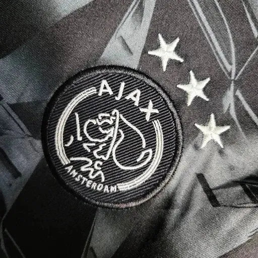 "Camisa Ajax Away II 23/24 - Torcedor Infantil Preta - Netmantos"
