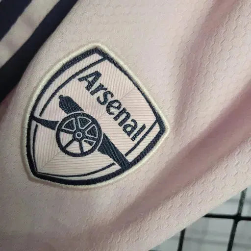 "Camisa Arsenal Away II 22/23 - Torcedor Infantil Rosa - Netmantos"