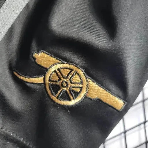 "Camisa Arsenal Away 22/23 - Torcedor Infantil Preta - Netmantos"